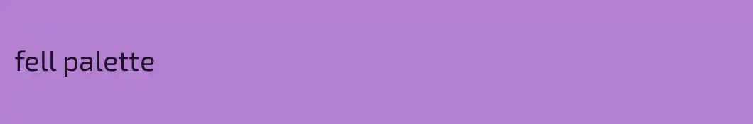 fell palette